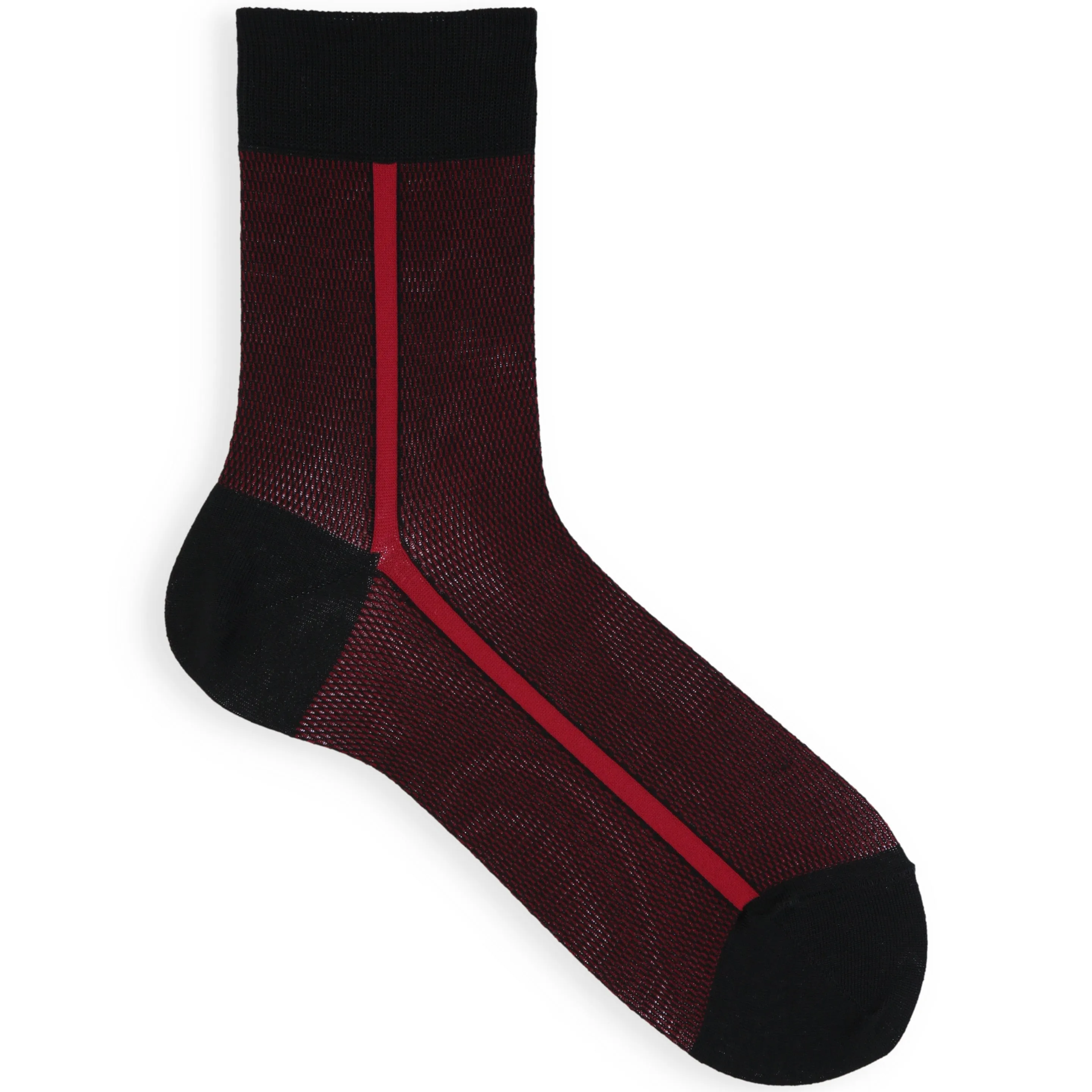 062131409 Mesh Side Line Short Socks