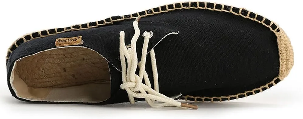 Alexis Leroy Lace Up Unisex Adults Espadrilles…