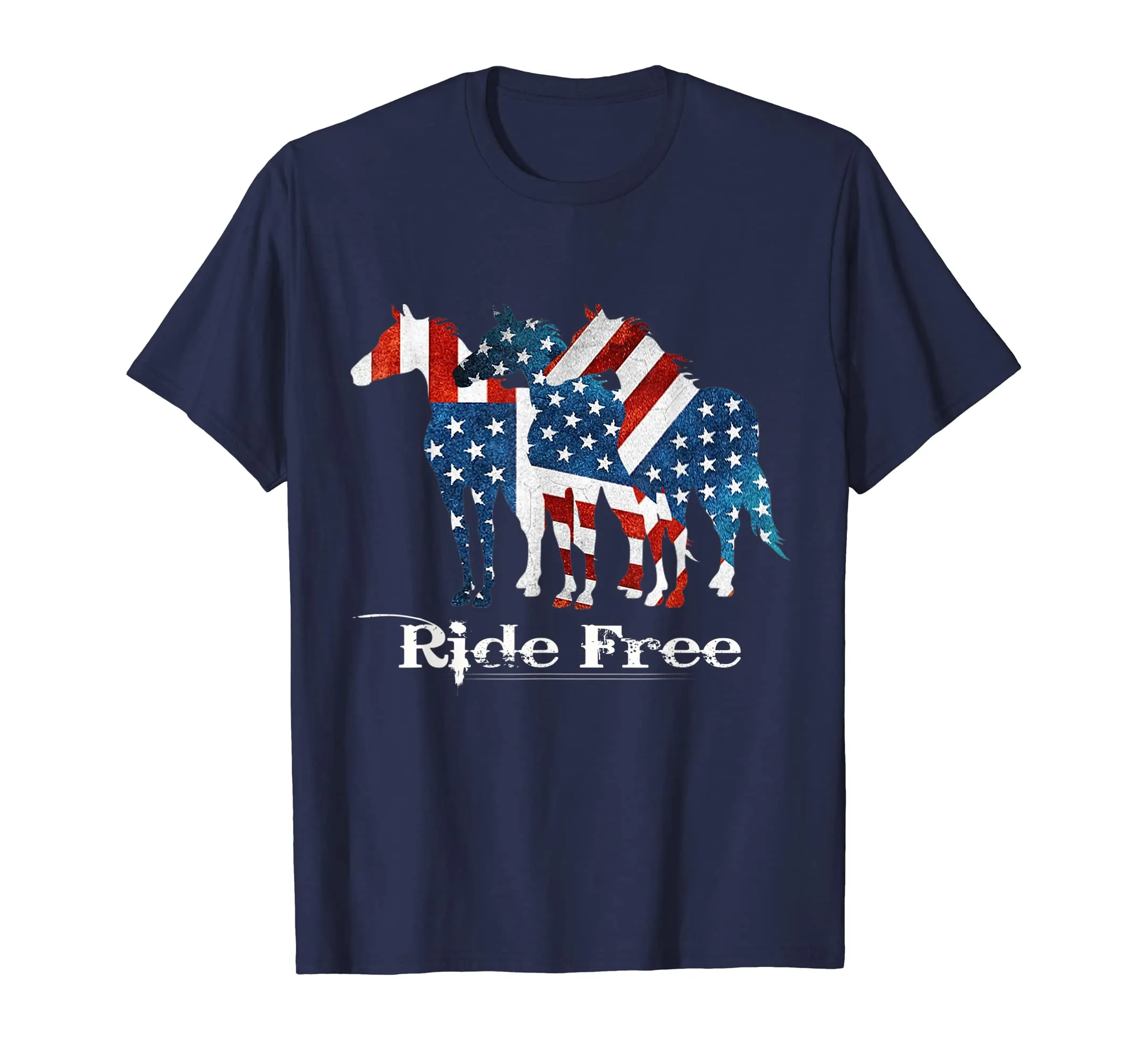 American Quarter Horse T-Shirt Equestrian Rider Gift Tee