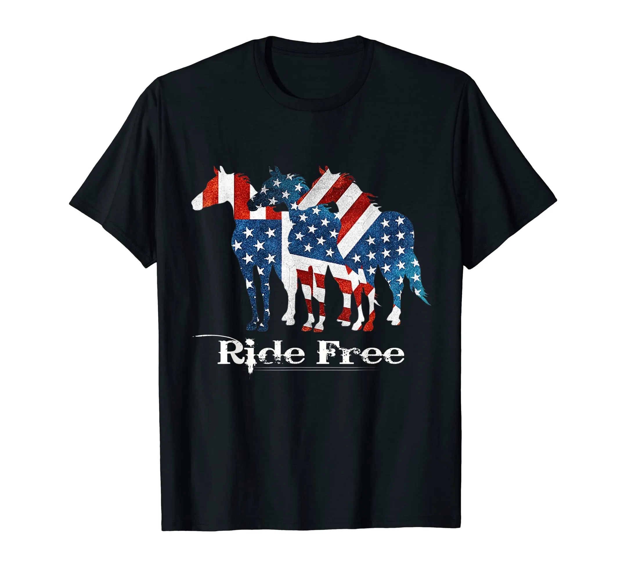 American Quarter Horse T-Shirt Equestrian Rider Gift Tee