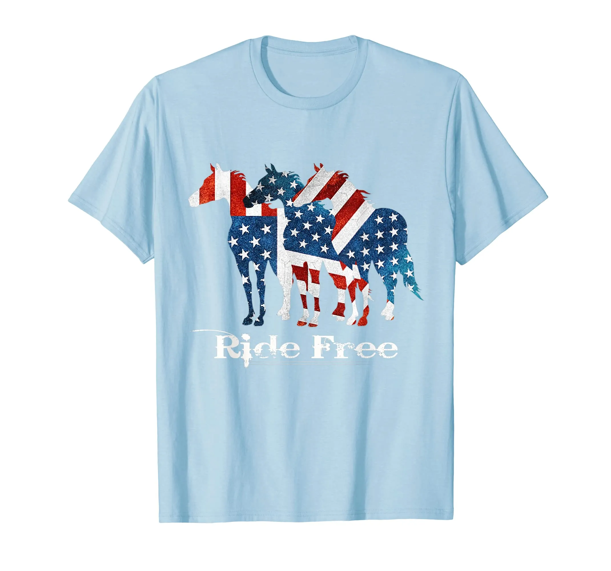 American Quarter Horse T-Shirt Equestrian Rider Gift Tee
