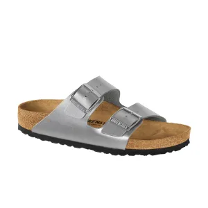 Arizona Silver Birko-Flor Sandal - Birkenstock