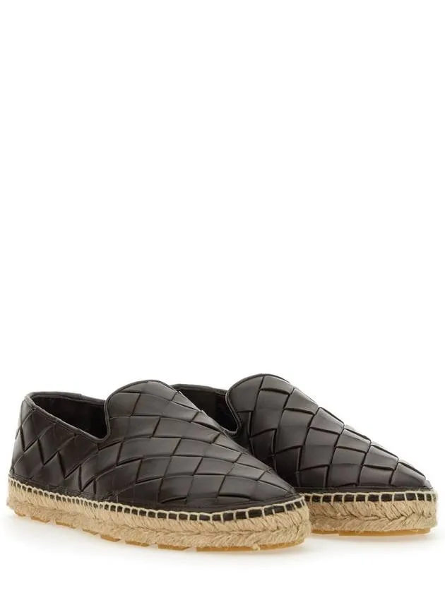 Bottega Veneta Jack Intrecciato Leather Espadrille Fondant