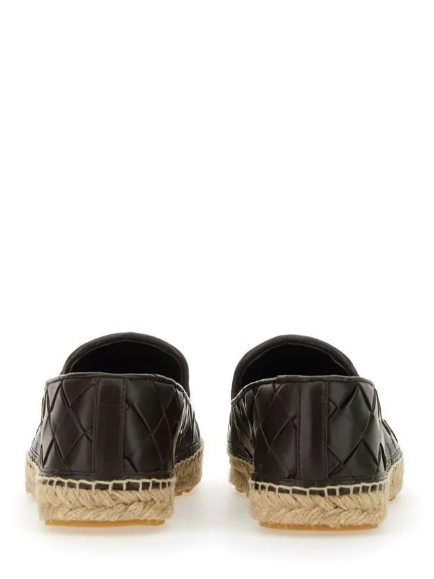 Bottega Veneta Jack Intrecciato Leather Espadrille Fondant