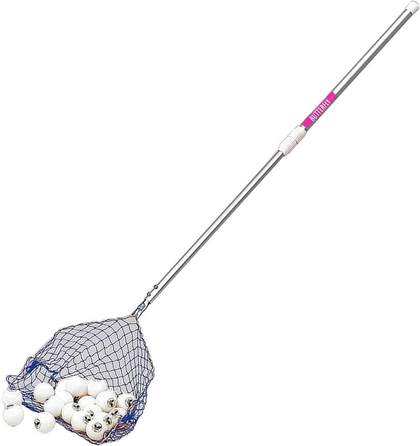 Butterfly Ball Amigo – Easy Table Tennis Ball Pick up – Compliment to The Ball Trainer – Quickly Pick up Table Tennis Balls – Ball Amigo Net Head is Replaceable