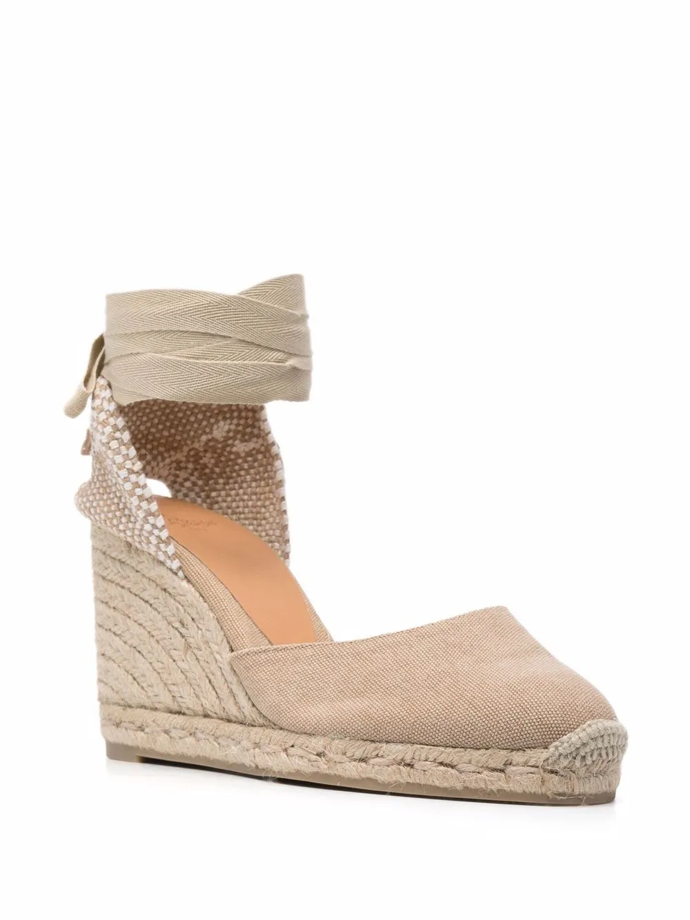Castaner Beige Flat Espadrilles