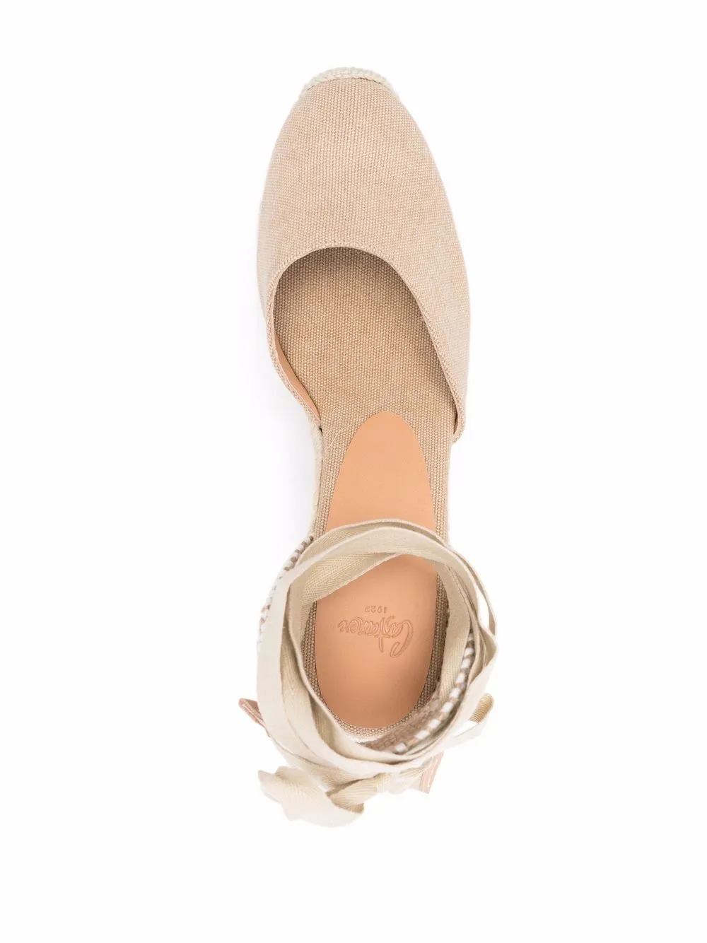 Castaner Beige Flat Espadrilles
