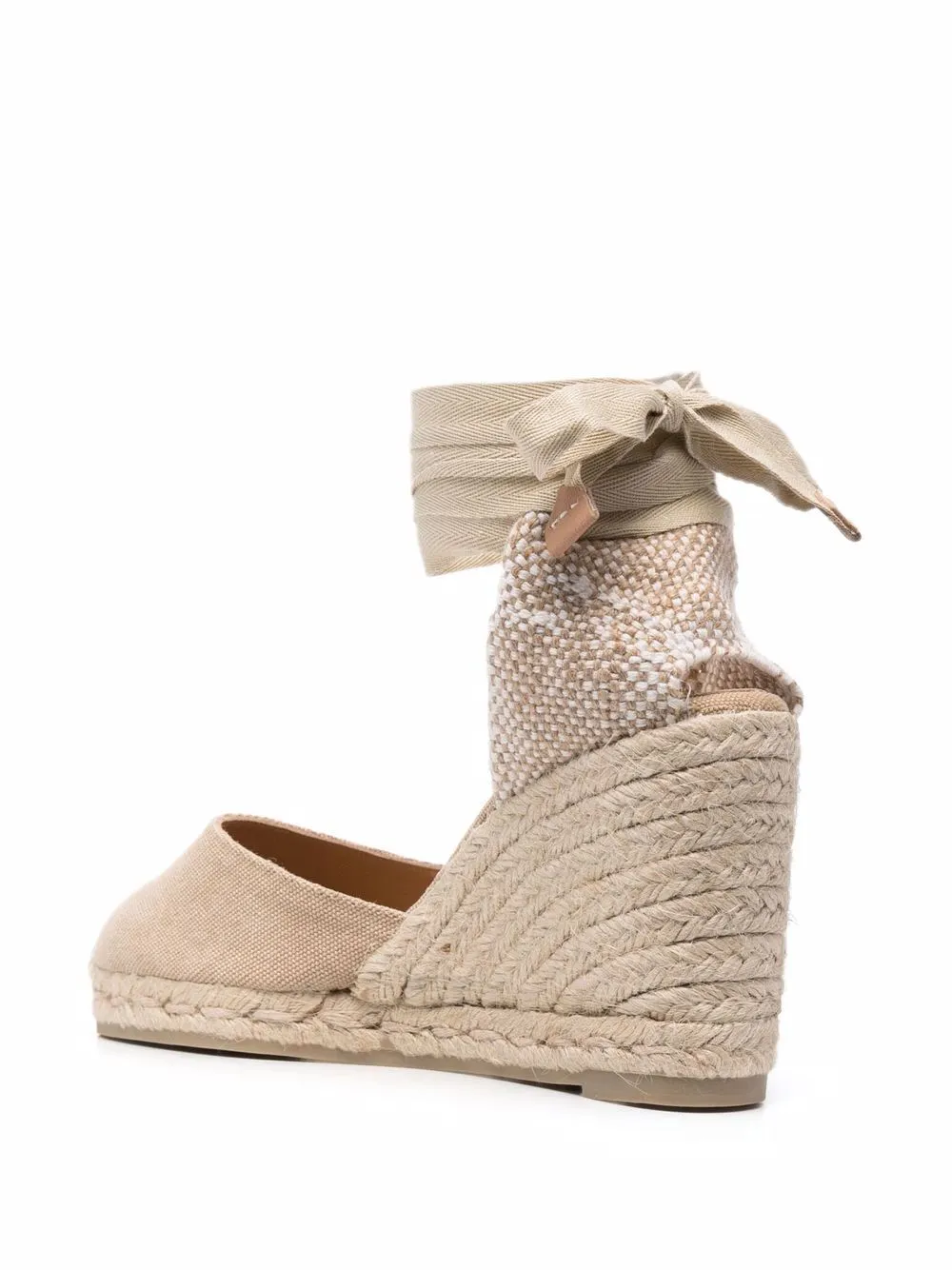 Castaner Beige Flat Espadrilles