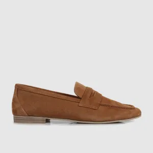 CHARLOTTE SUEDE LOAFER