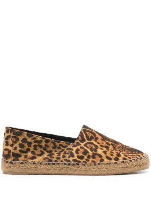Custom design leopard-print Low-cost deal espadrilles
