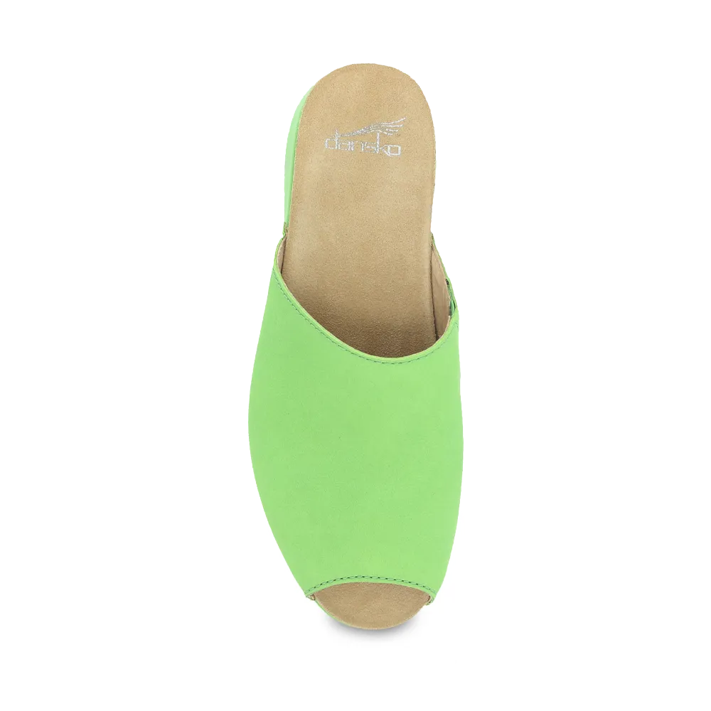 Dansko Ravyn-Lime Milled Nubuck