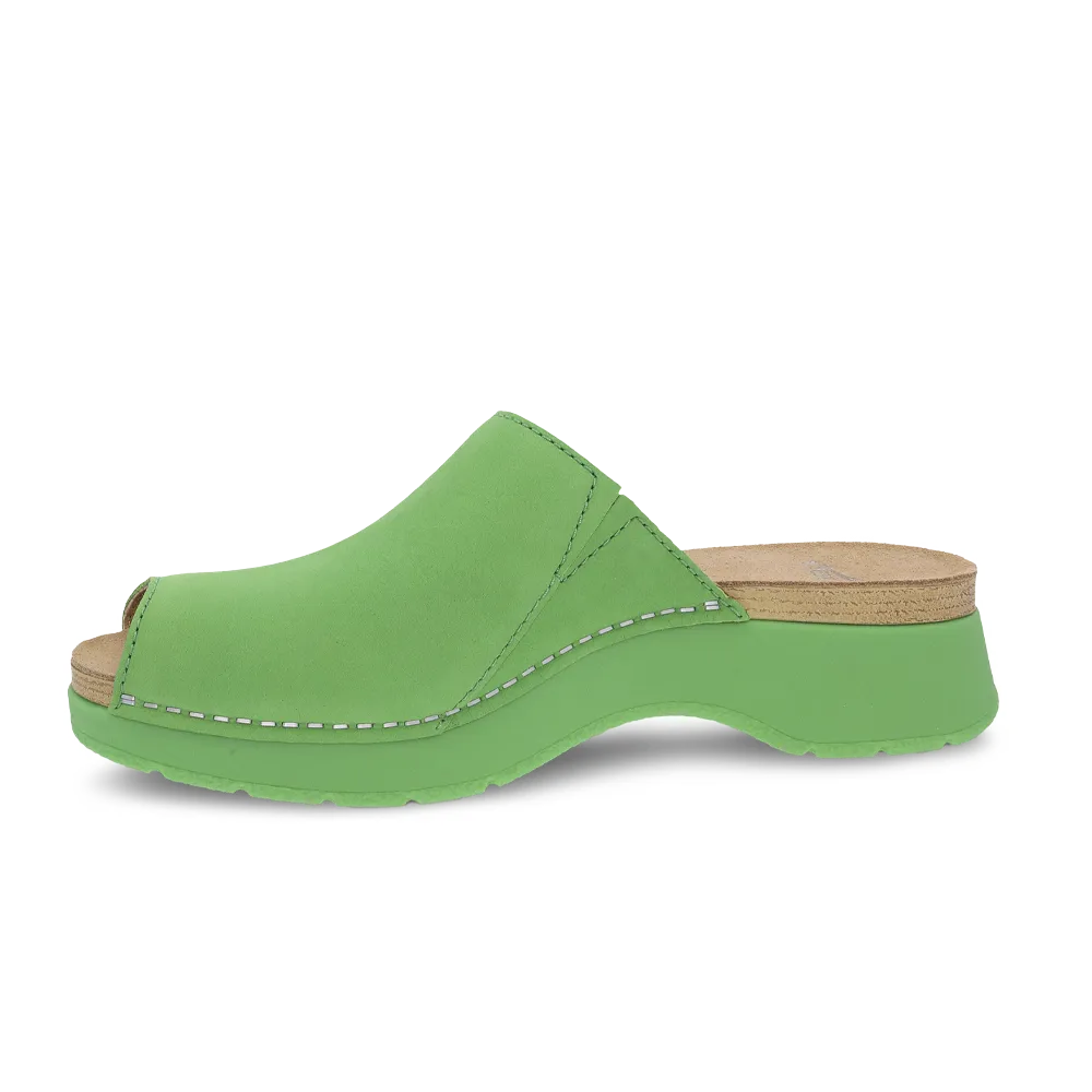 Dansko Ravyn-Lime Milled Nubuck