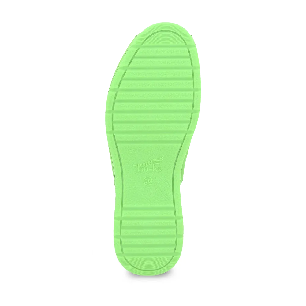 Dansko Ravyn-Lime Milled Nubuck