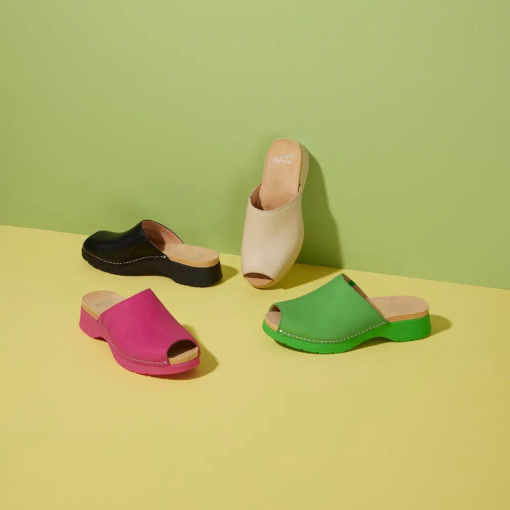 Dansko Ravyn-Lime Milled Nubuck