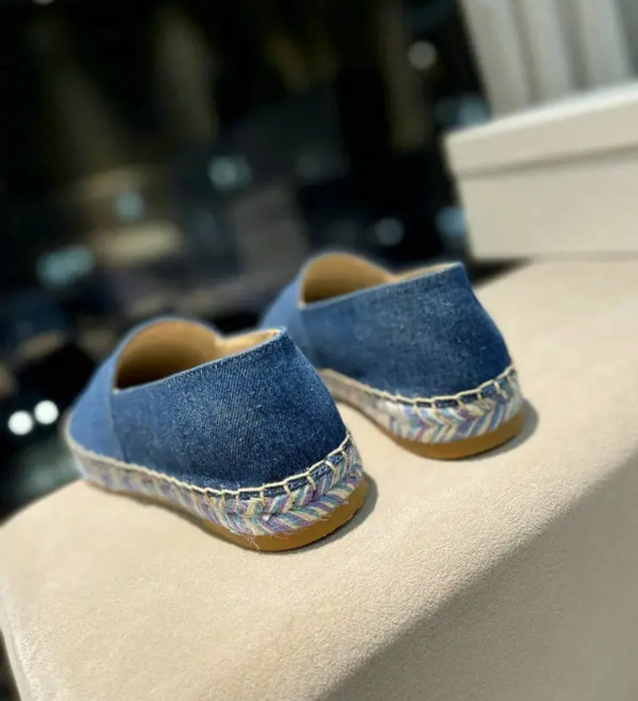 Denim Espadrilles