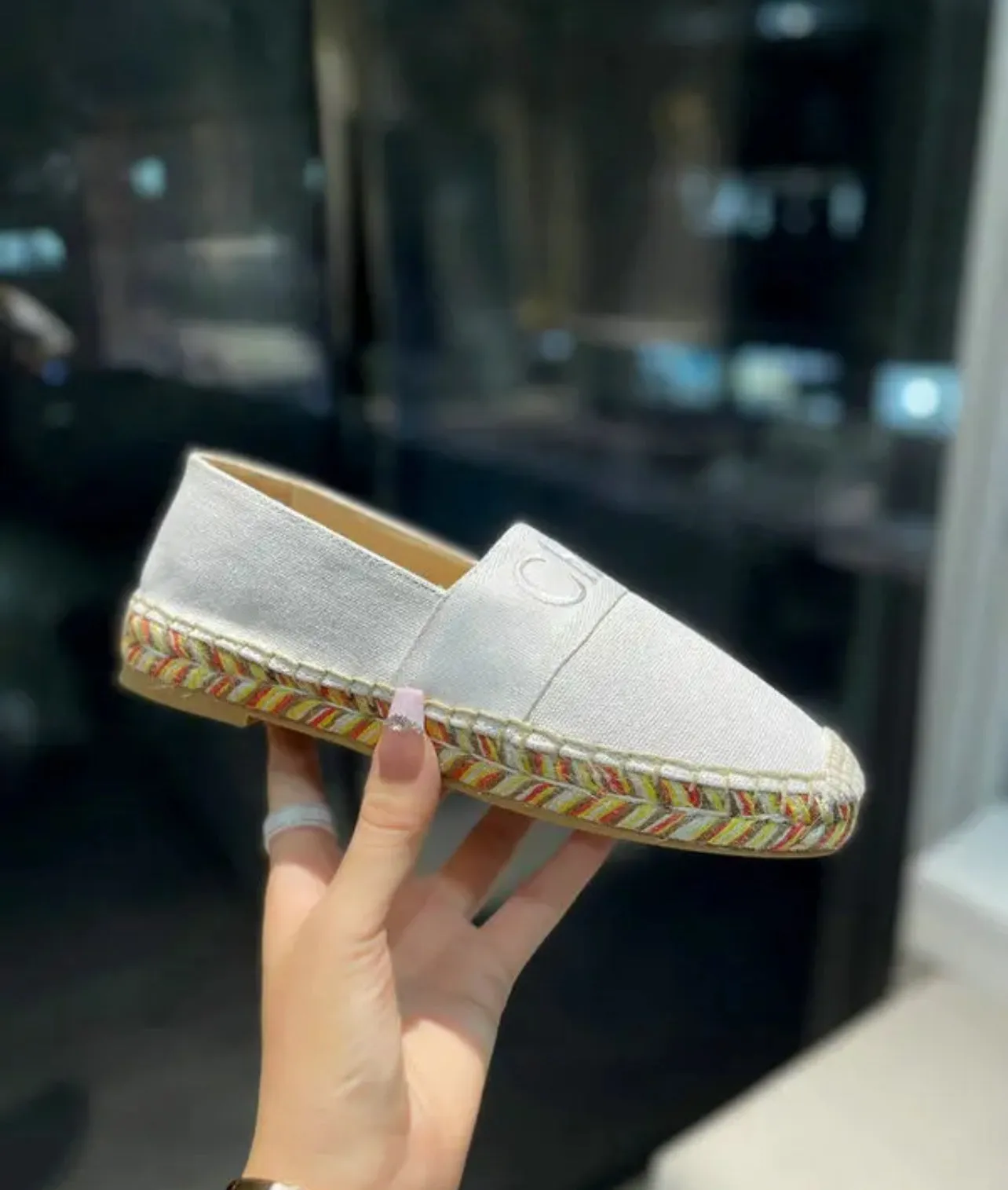 Denim Espadrilles