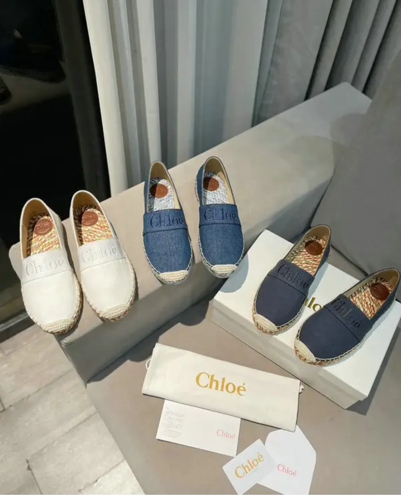 Denim Espadrilles