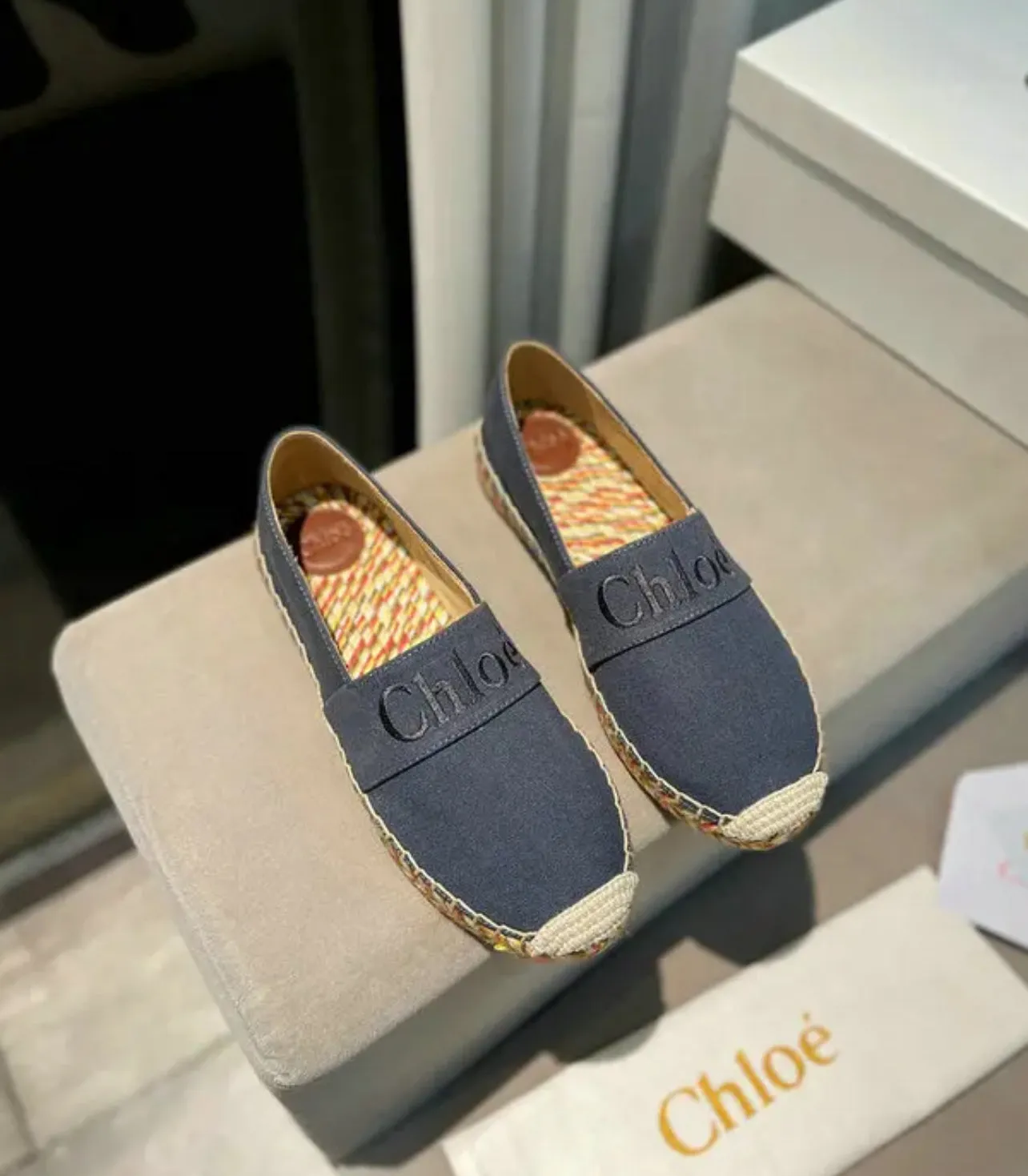 Denim Espadrilles