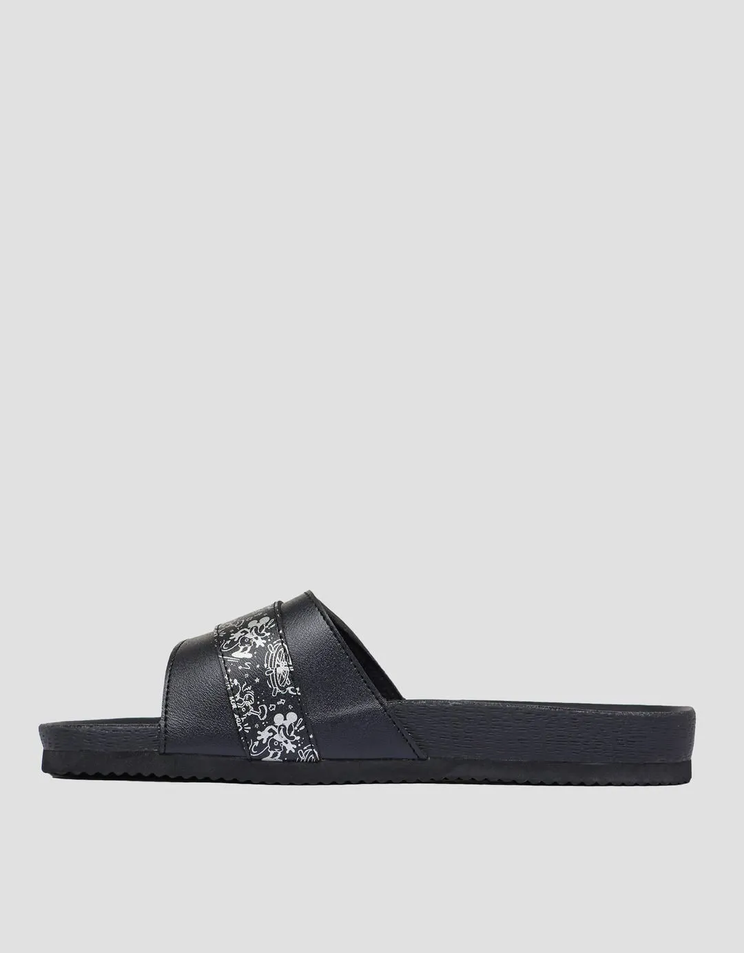 Disney Detail Velcro Sandal Slipper Wanita