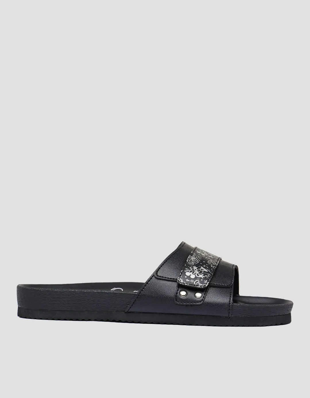 Disney Detail Velcro Sandal Slipper Wanita