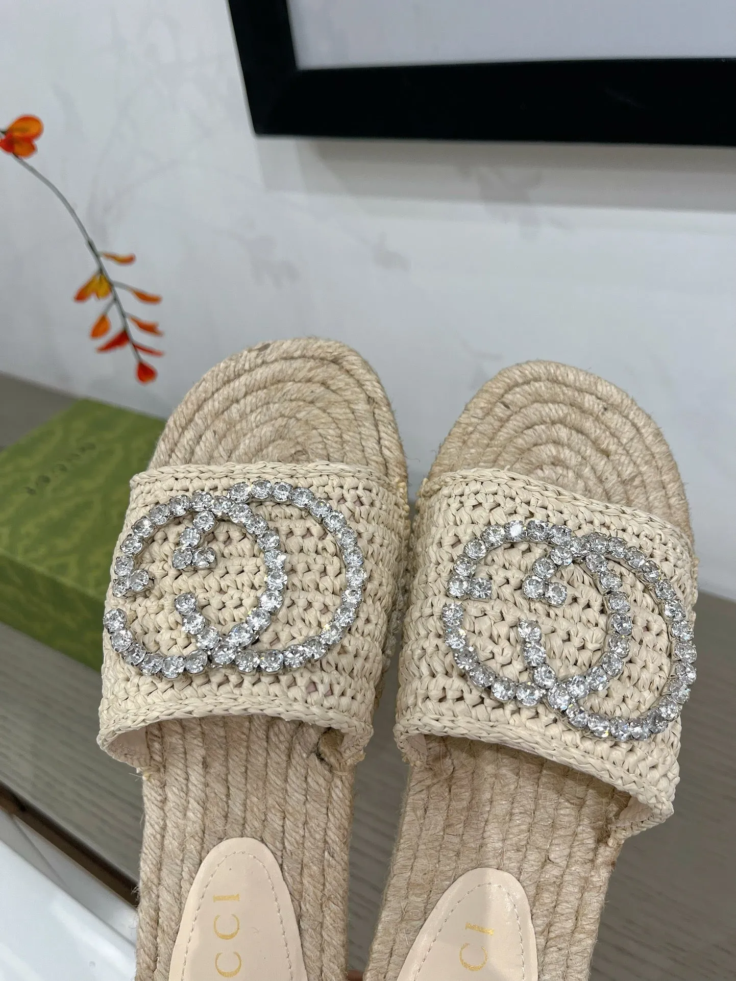 ESPADRILLE FABRIC GG Timely delivery INTERLOCKING G Gucci CREAM Trending product
