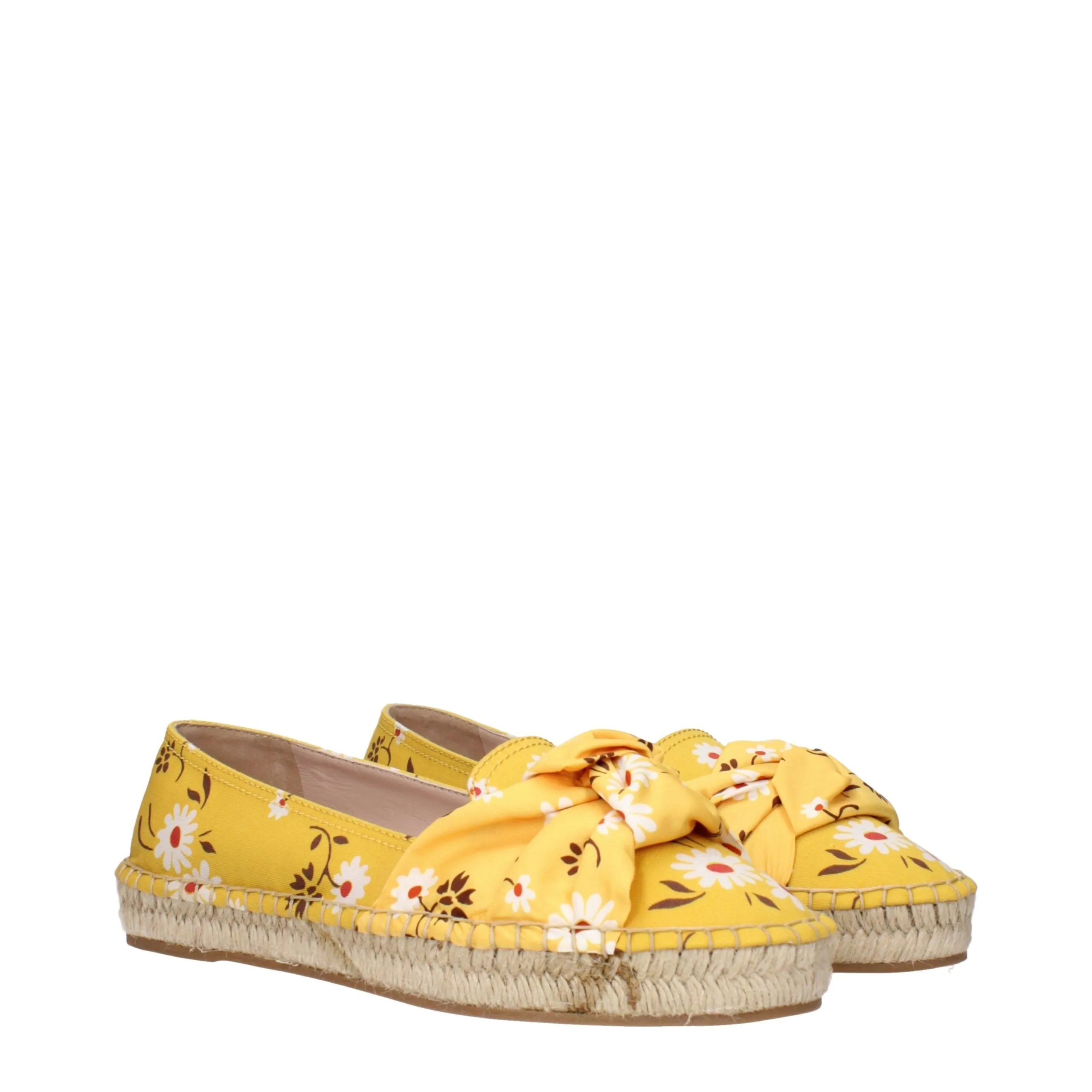 Espadrille Miu Miu Secure transactions Multi-device compatible Fabric Yellow