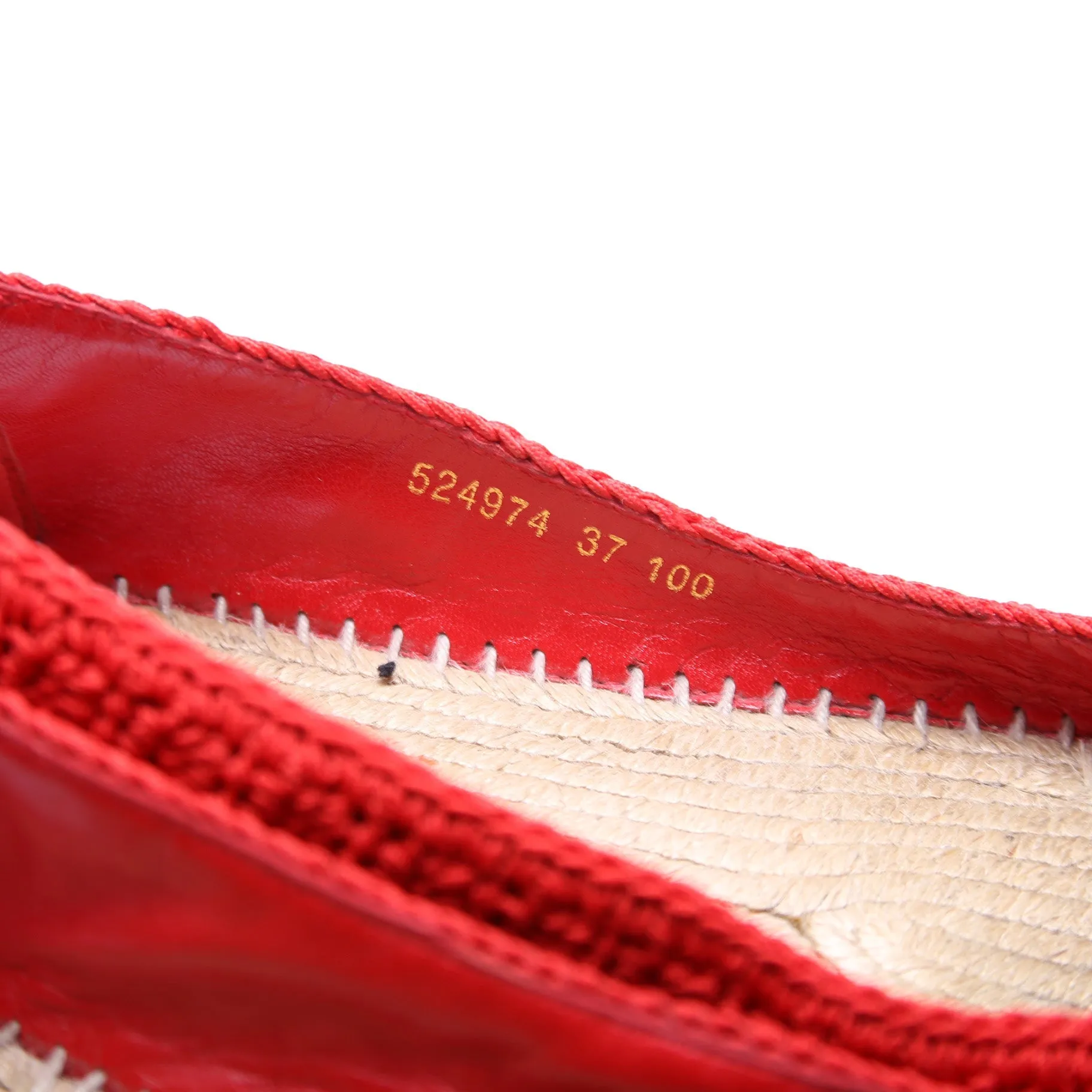 GG Pearl Espadrilles Size 37