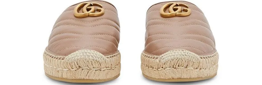 GUCCI Leather espadrilles