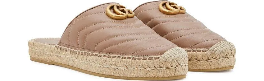 GUCCI Leather espadrilles
