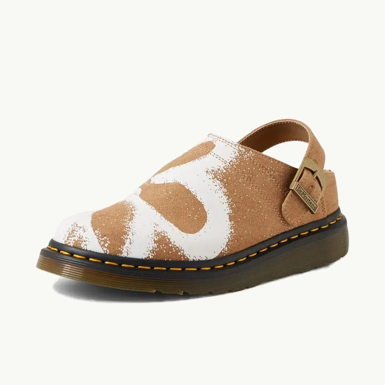 Isham Buckle Mule - Archive Floral/Hemp Canvas