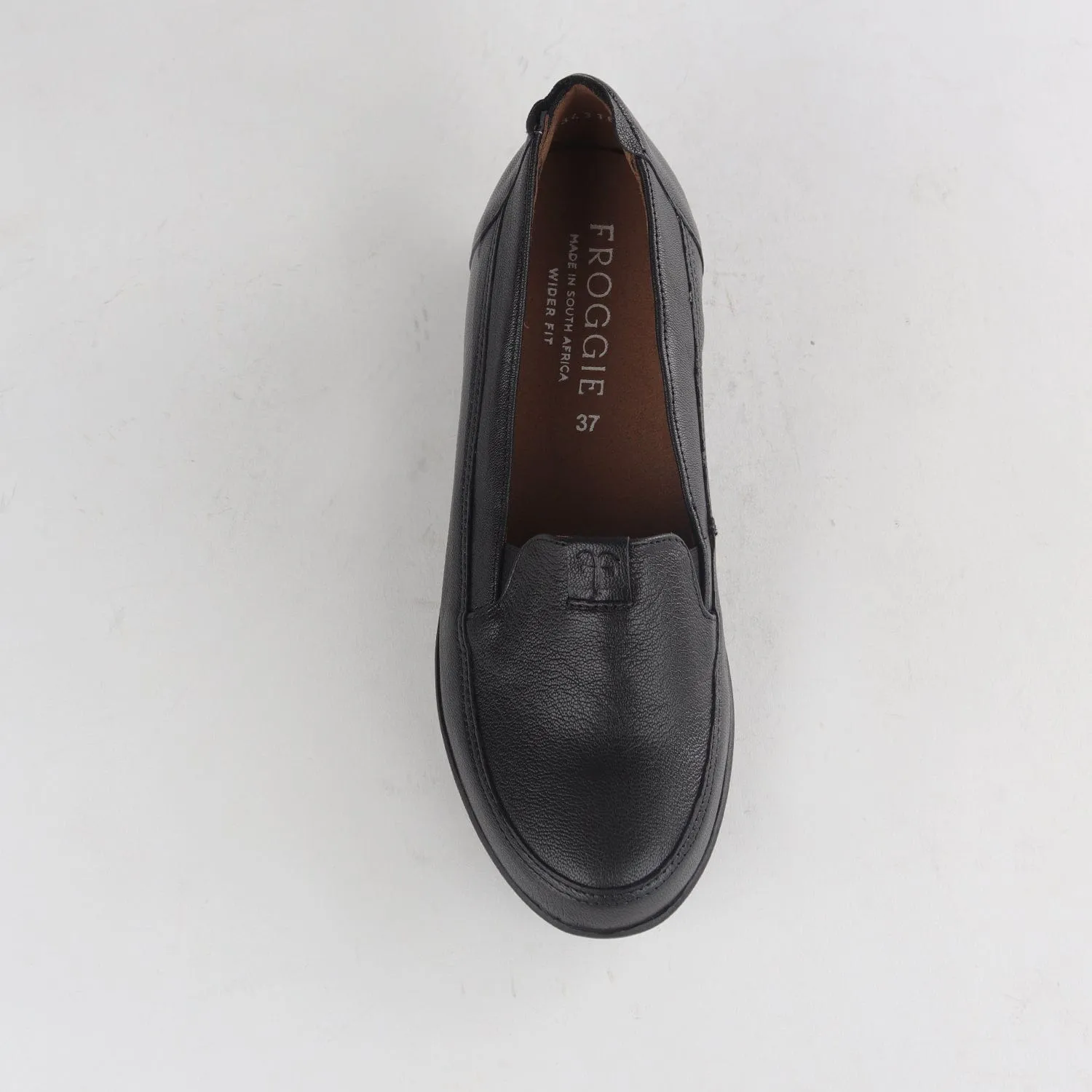 Loafer with Removable Footbed in Black - 12842