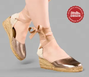 Lola cuero dorado