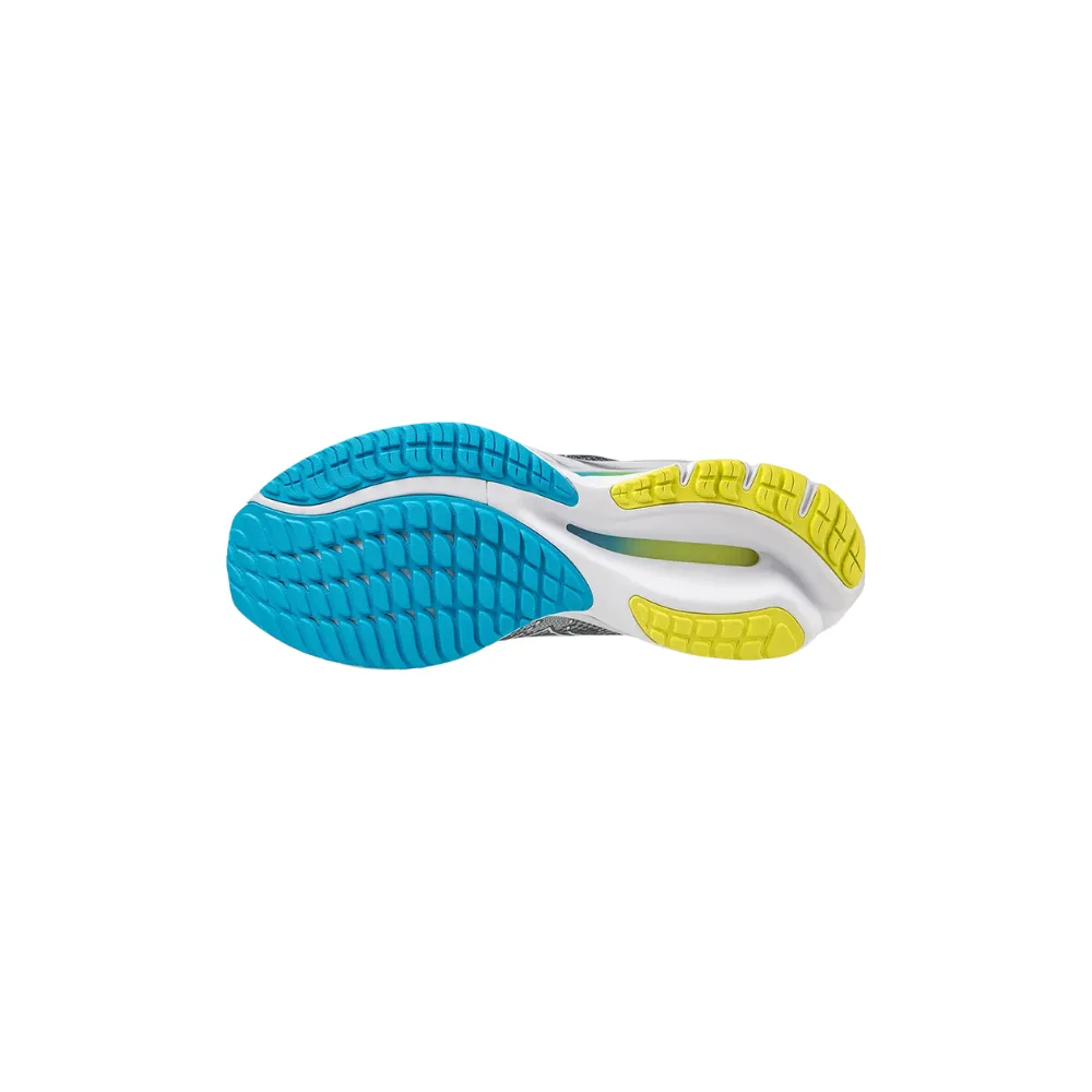 Mizuno Wave Rider 27 Mens Pearl Blue/White/Bolt