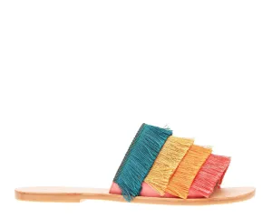 Multicolor Reduced - Belt Fringes - Wide range Ibiza One Sandals