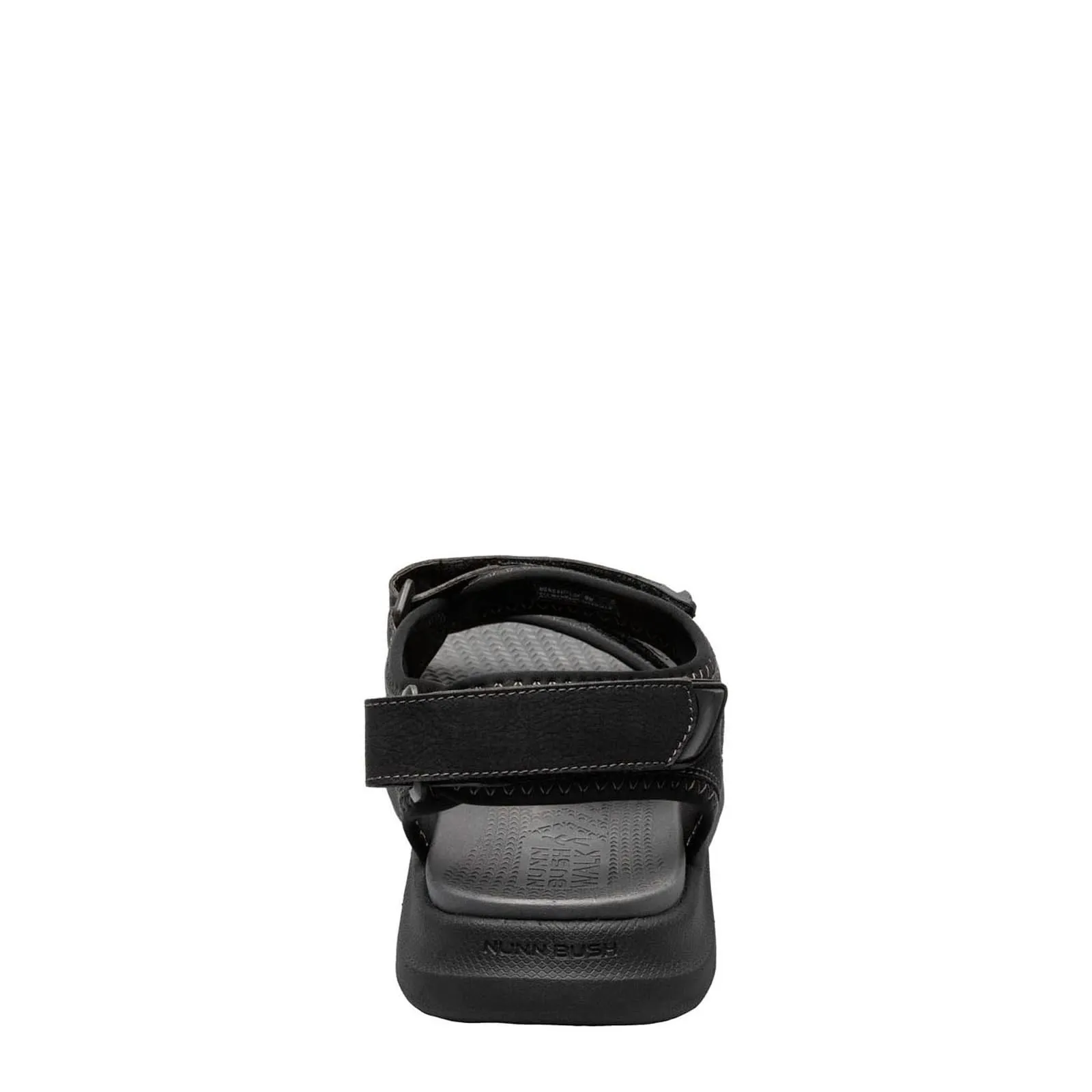 Nunn Bush Men's Rio Vista River Slide Sandal with Adjustable Straps for Perfect Fit, Black, 9 Wide