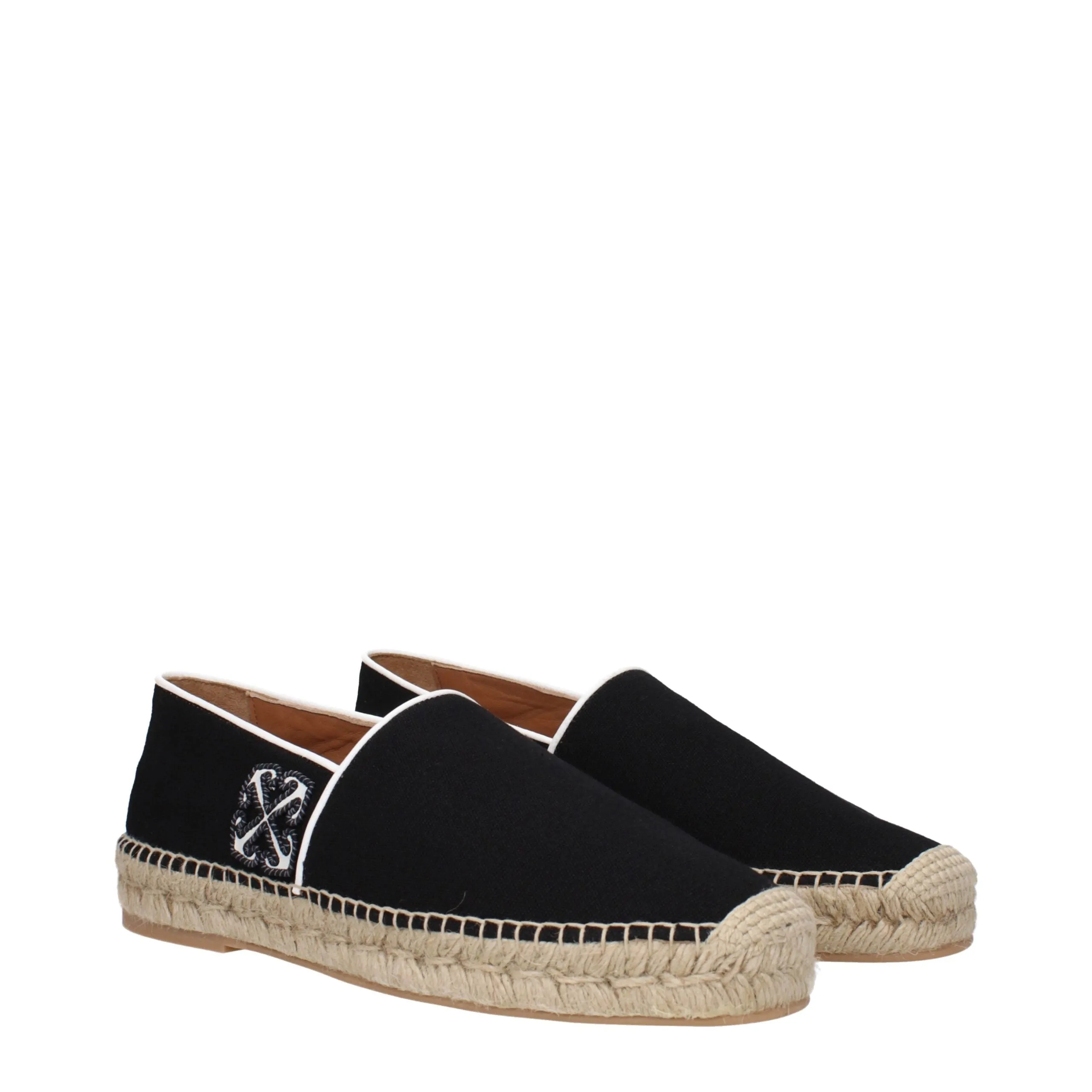 Off-White Early access Fabric Classic Espadrille Black