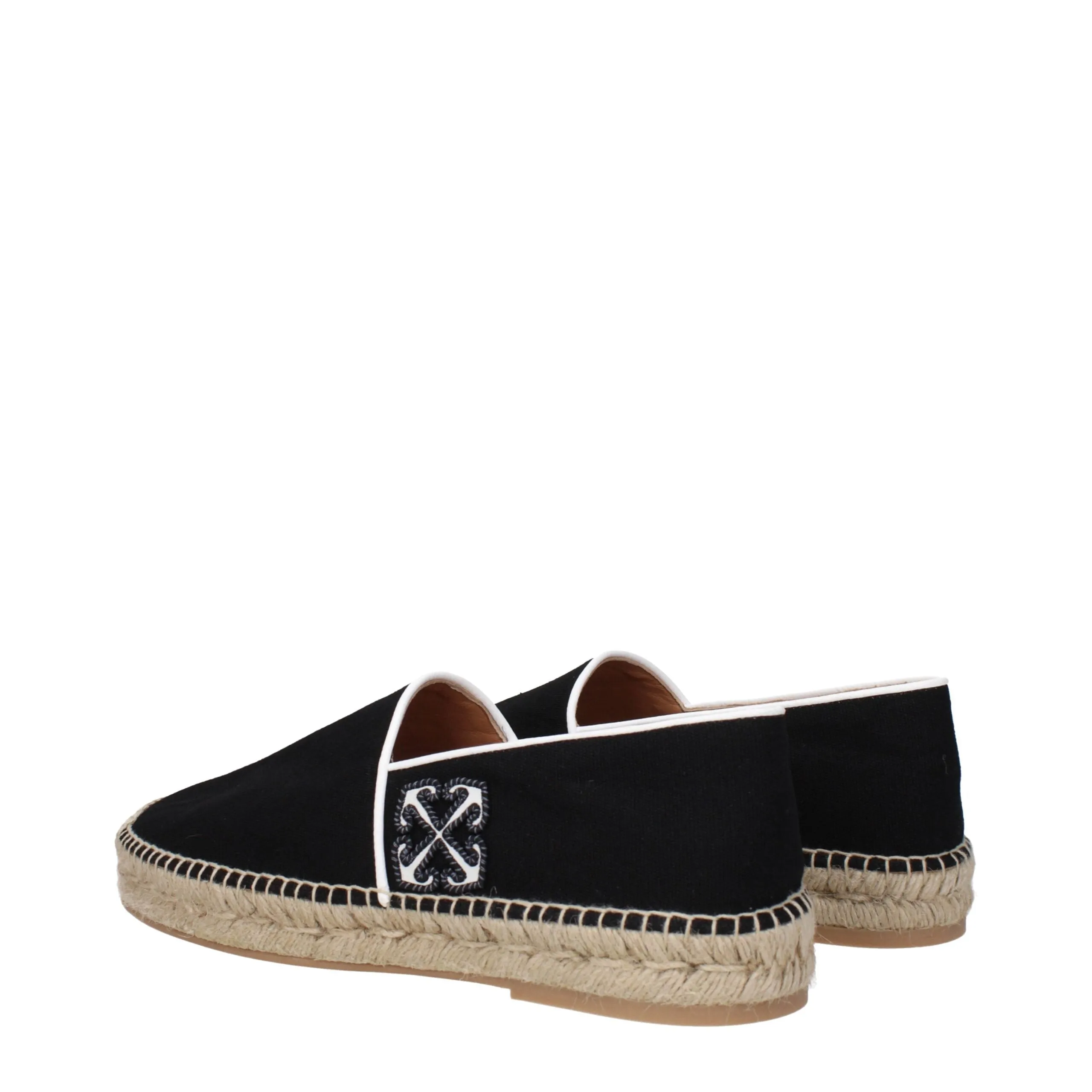 Off-White Early access Fabric Classic Espadrille Black