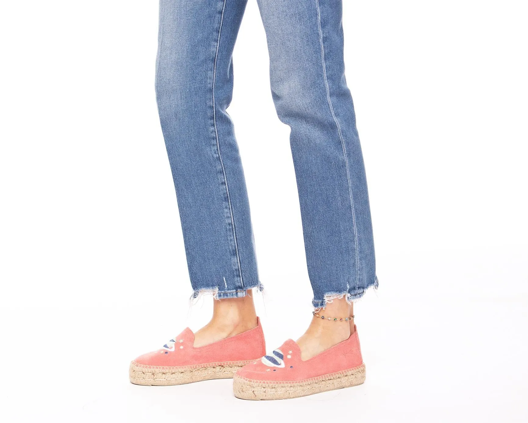 Planet Paradise - Pink State-of-the-art Espadrilles Springs - Palm Waterproof