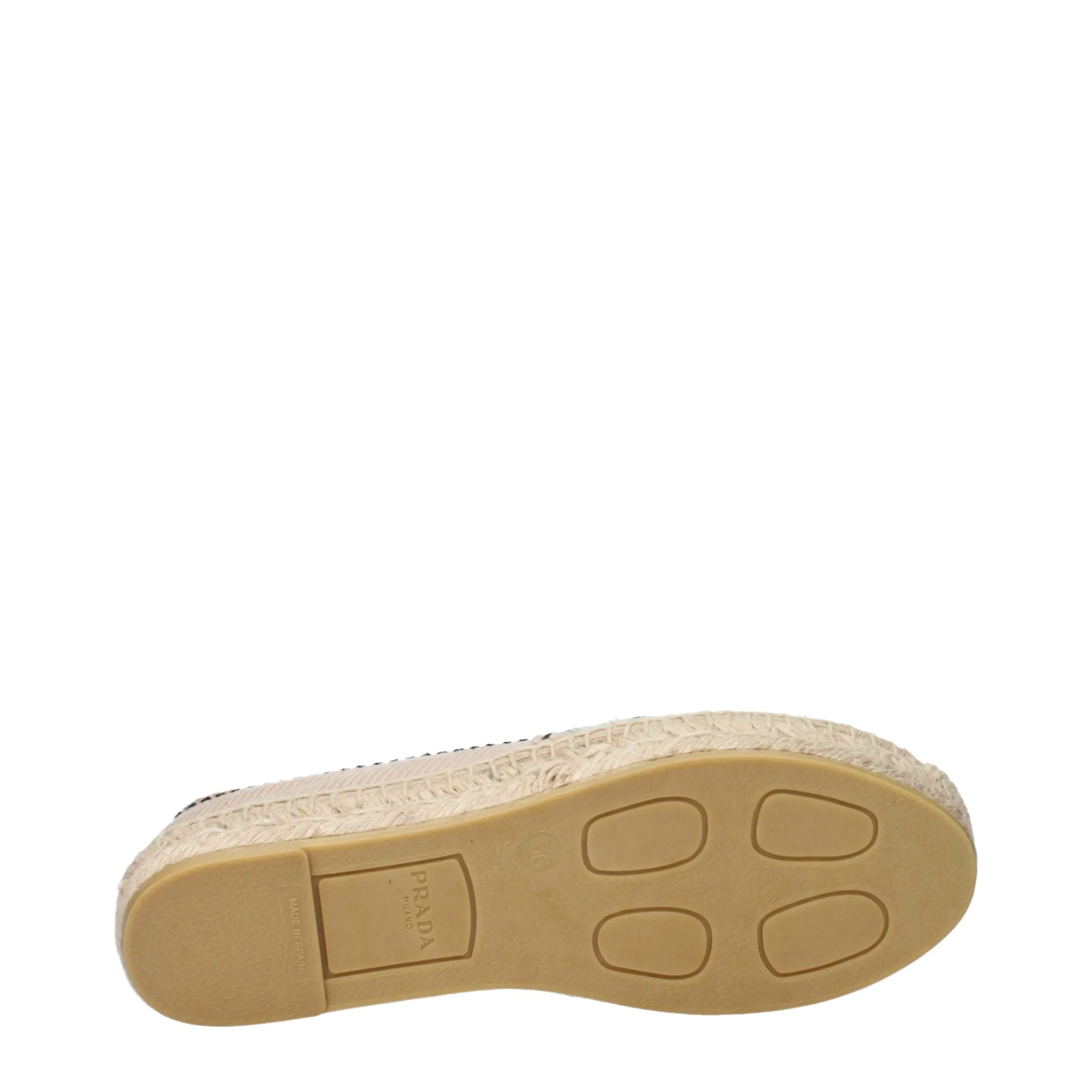 Prada Beige Espadrille Now or never Fabric Innovative