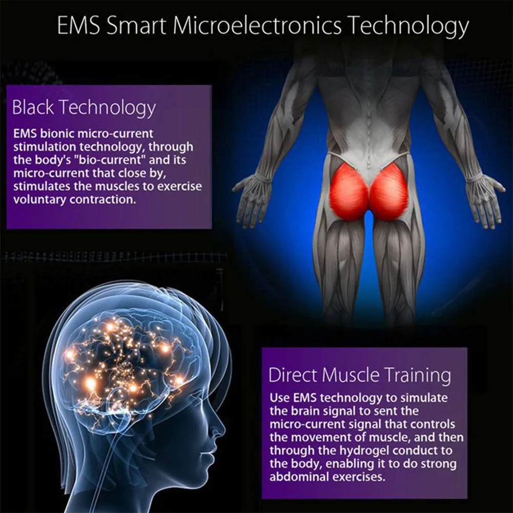 Premium EMS Hips Trainer – Adjustable Butt Muscle Stimulator, Wearable Buttocks Toner, Multi Modes for Enhanced Glute Toning & Body Shaping