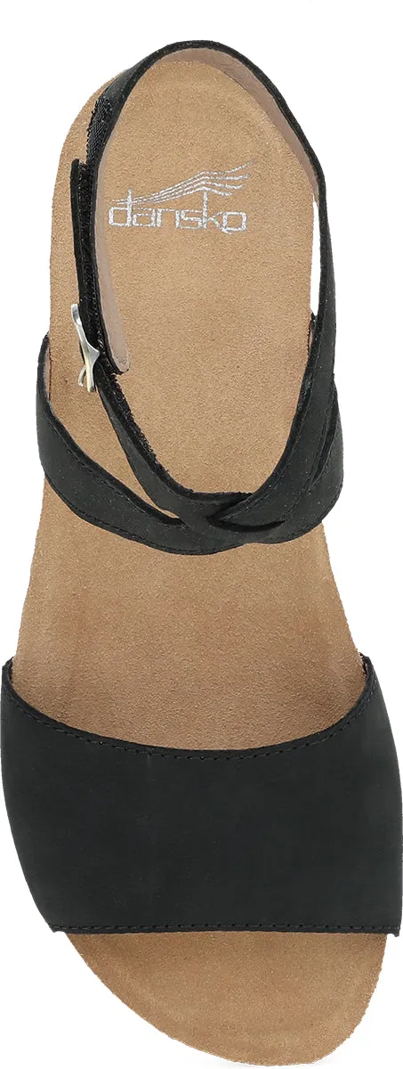 Rafferty Black Ankle Strap Sandal