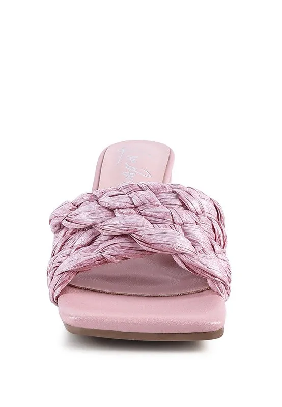 Raffia Sandal