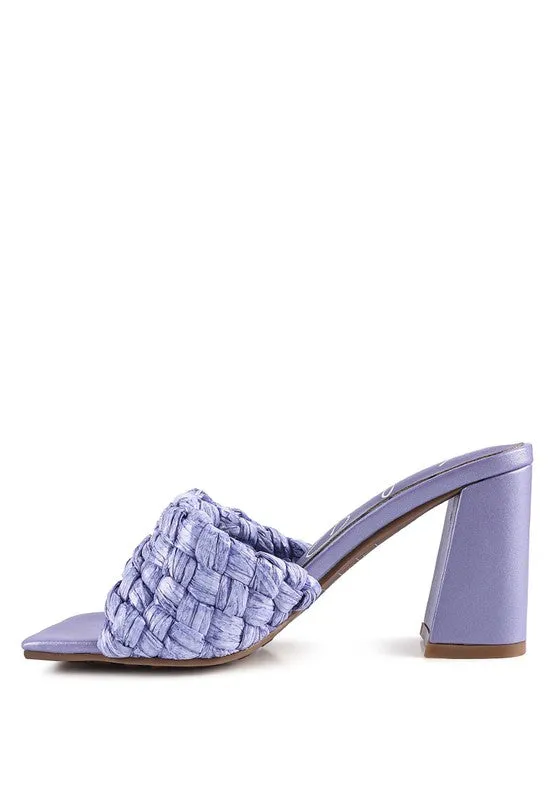 Raffia Sandal