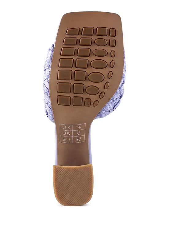 Raffia Sandal