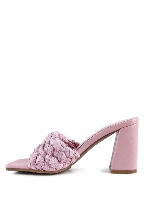 Raffia Sandal