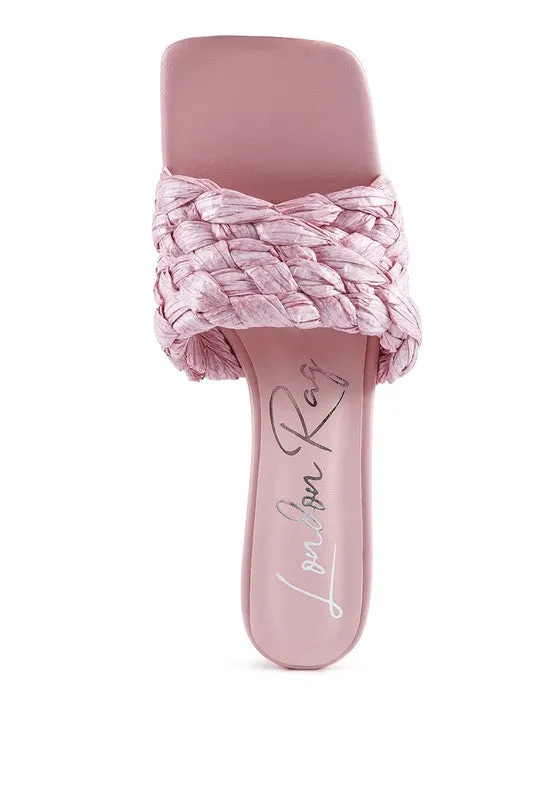 Raffia Sandal