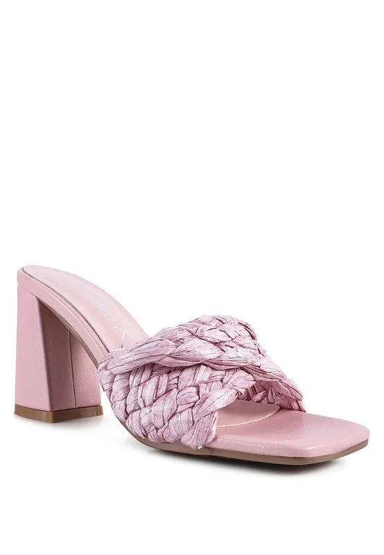Raffia Sandal