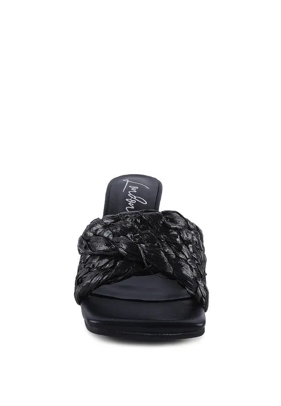 Raffia Sandal