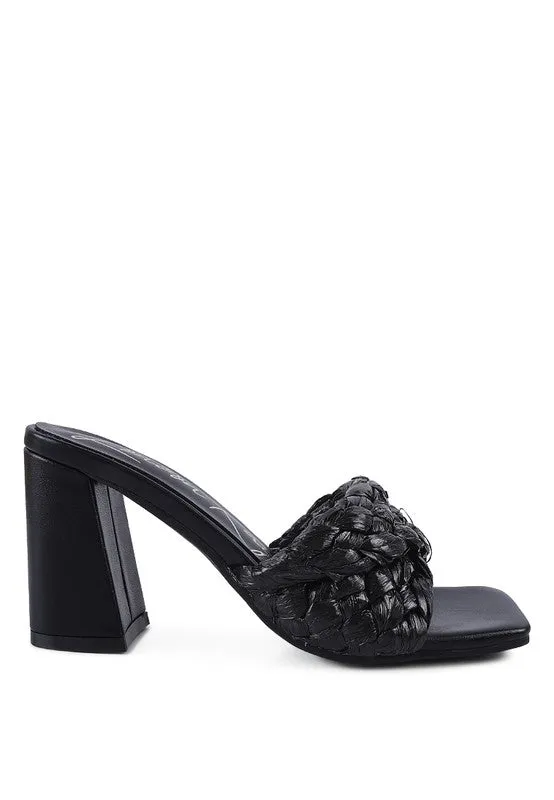 Raffia Sandal