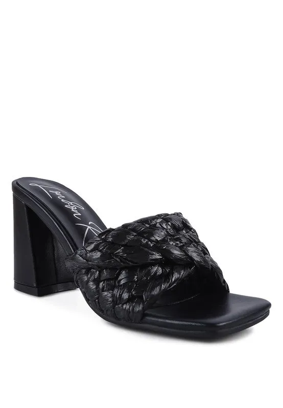 Raffia Sandal